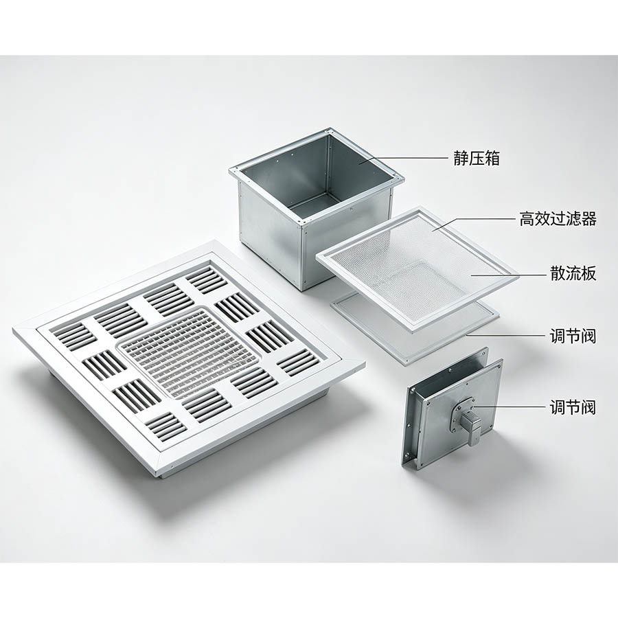 高效送风口四件套
